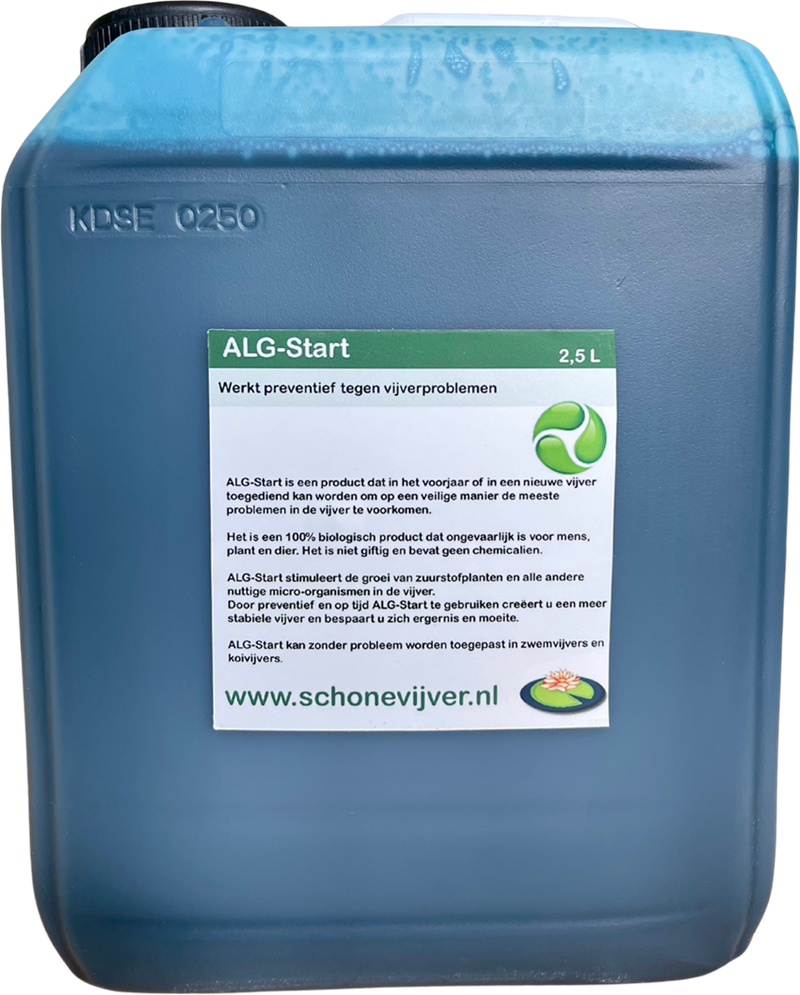 ALG-Start voor een optimale opstart van de vijver