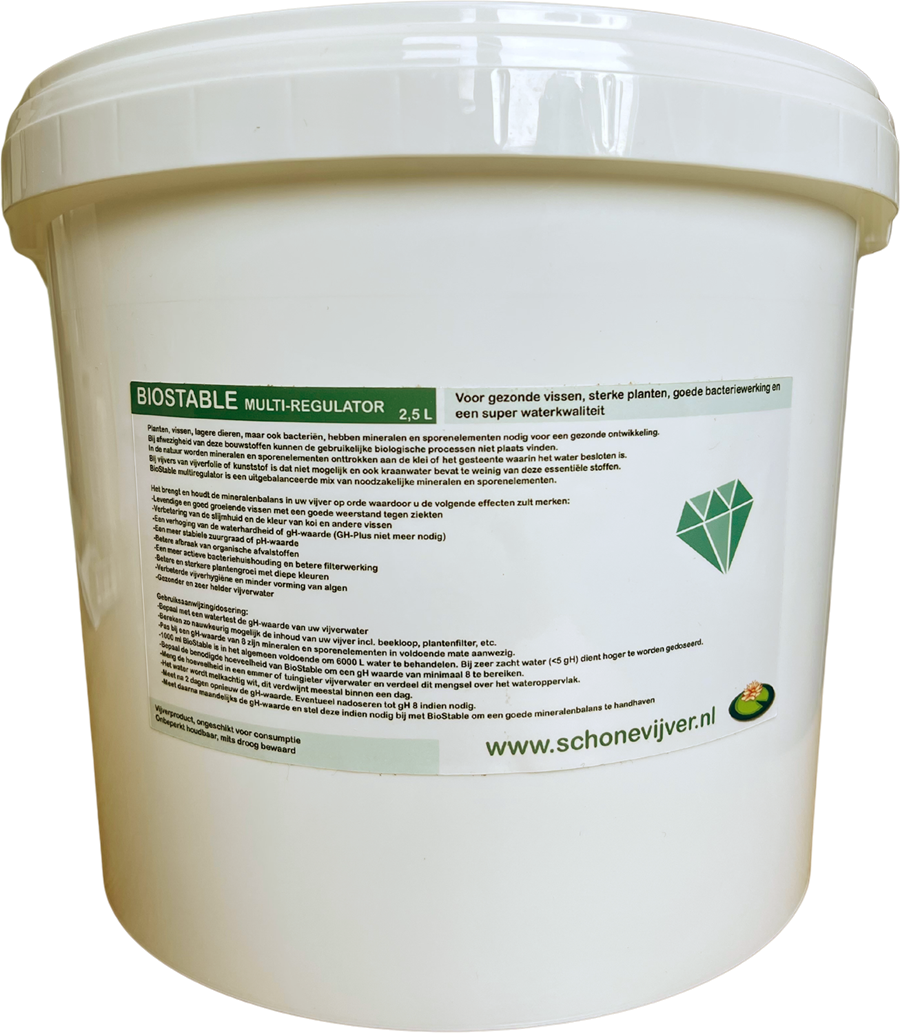 BioStable voor een goede mineralenbalans in de vijver