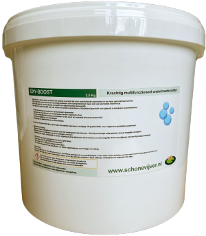 Oxy-Boost het veelzijdige onderhoudsmiddel voor de vijver